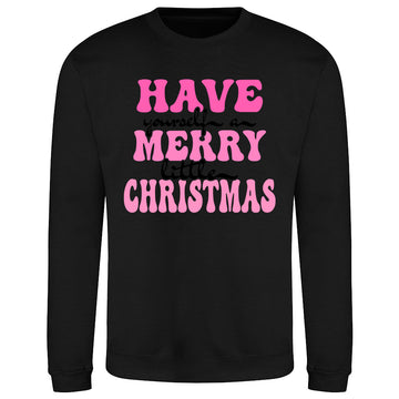 Retro Merry Christmas  Sweatshirt