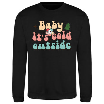 Cold Outside Retro  Sweatshirt