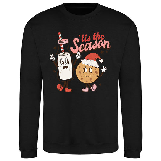 Festive Cookie & Milk  Sweatshirt
