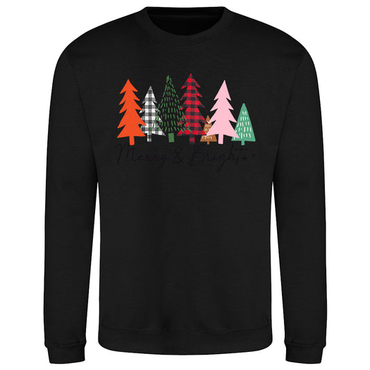 Festive Trees  Sweatshirt