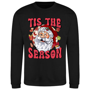 Tis the Season Santa  Sweatshirt