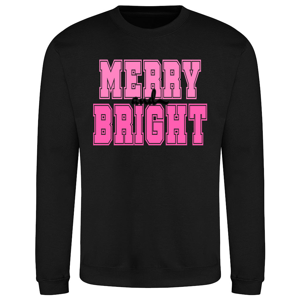 Merry Bright Holiday  Sweatshirt