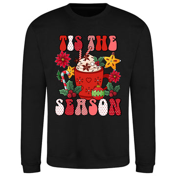 Tis The Season Festive  Sweatshirt