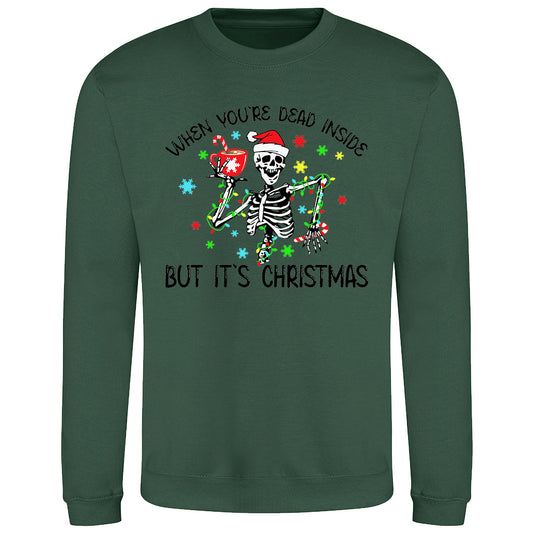 Dead Inside Christmas  Sweatshirt