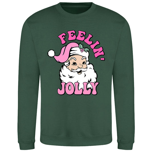Feelin' Jolly Santa  Sweatshirt