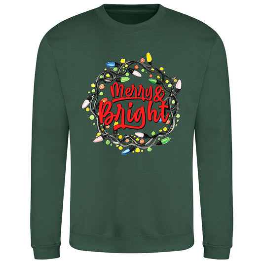 Merry & Bright Festive  Sweatshirt