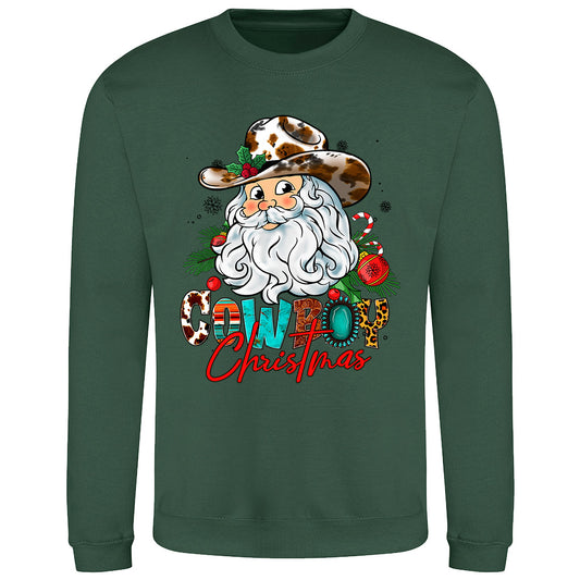 Cowboy Christmas  Sweatshirt
