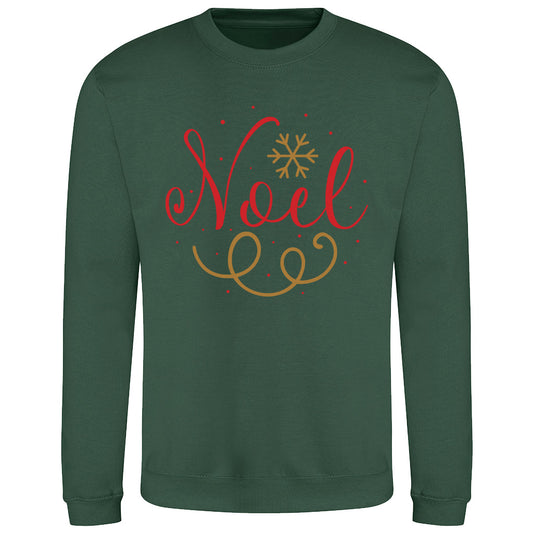 Festive Noel Holiday  Sweatshirt