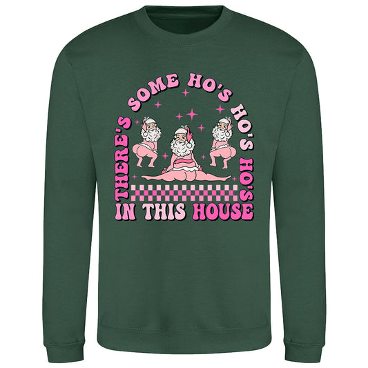 Retro Santa Funny  Sweatshirt