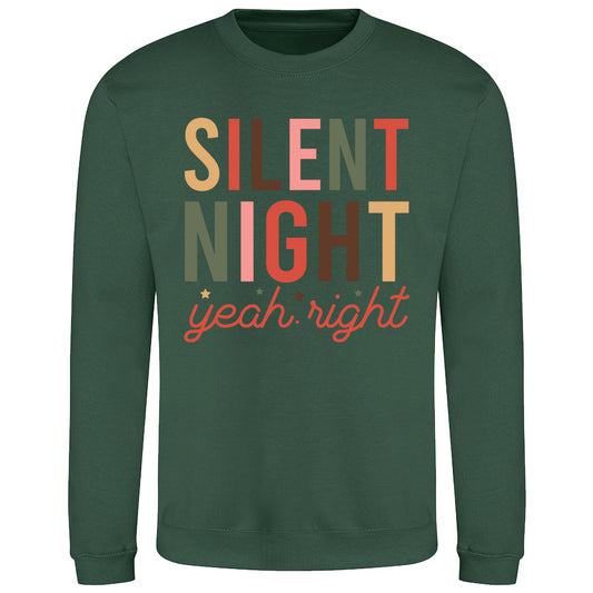 Silent Night Fun  Sweatshirt