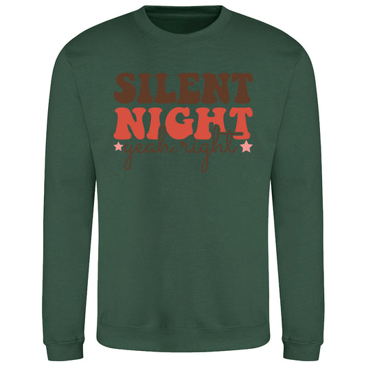 Silent Night Fun  Sweatshirt