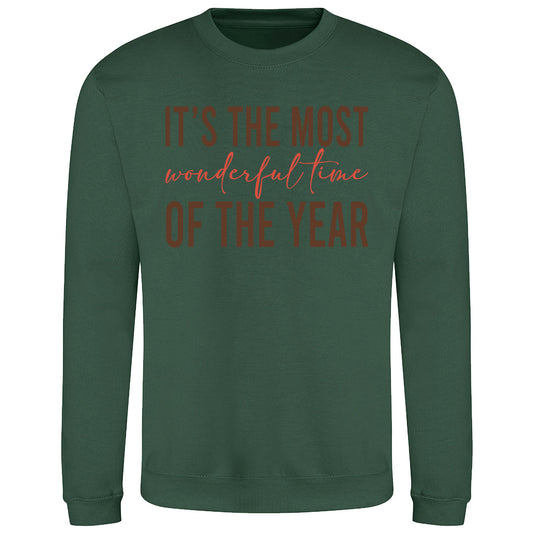 Wonderful Time Holiday  Sweatshirt