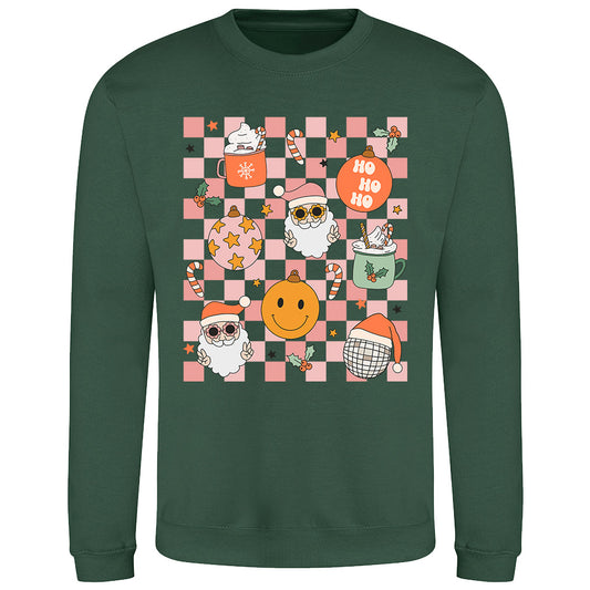 Retro Holiday Cheer  Sweatshirt