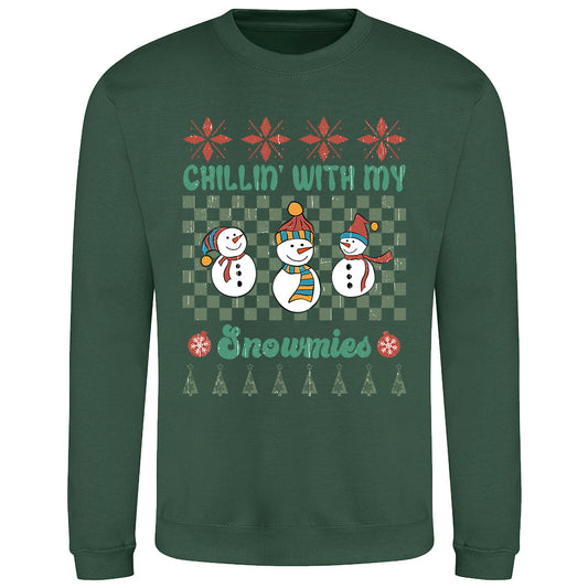 Chillin' Snowmies  Sweatshirt