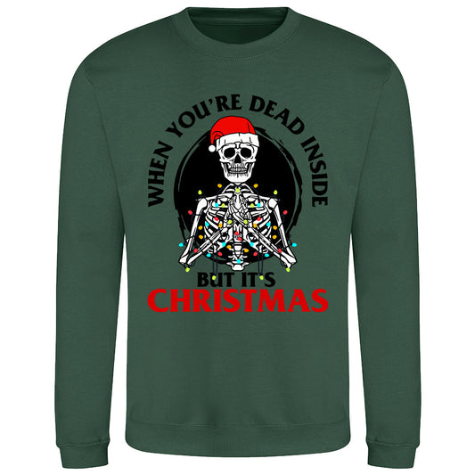 Funny Skeleton Xmas  Sweatshirt