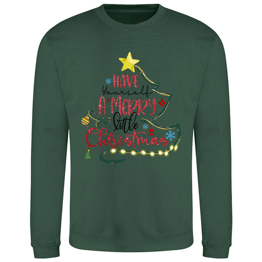 Merry Xmas Tree  Sweatshirt