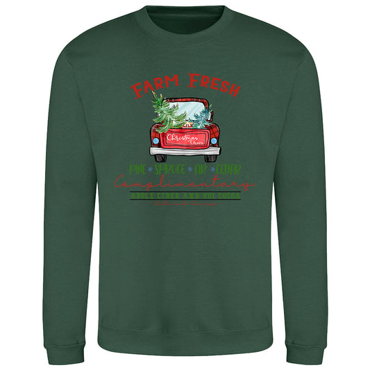 Farm Fresh Christmas  Sweatshirt