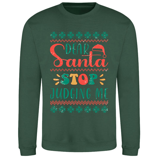 Dear Santa Funny  Sweatshirt
