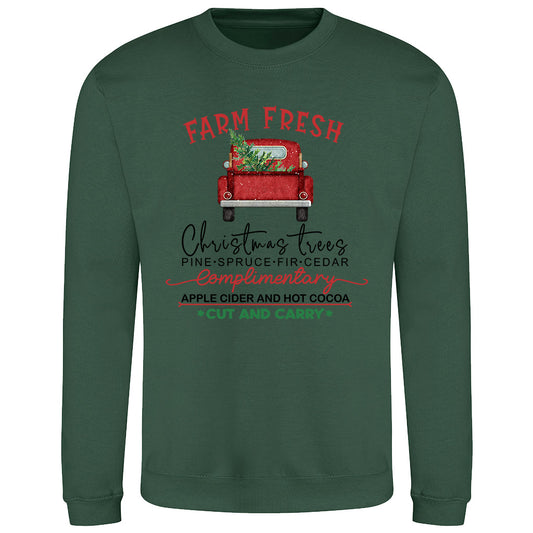 Farm Fresh Holiday  Sweatshirt
