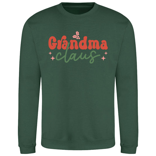 Grandma Claus Christmas  Sweatshirt