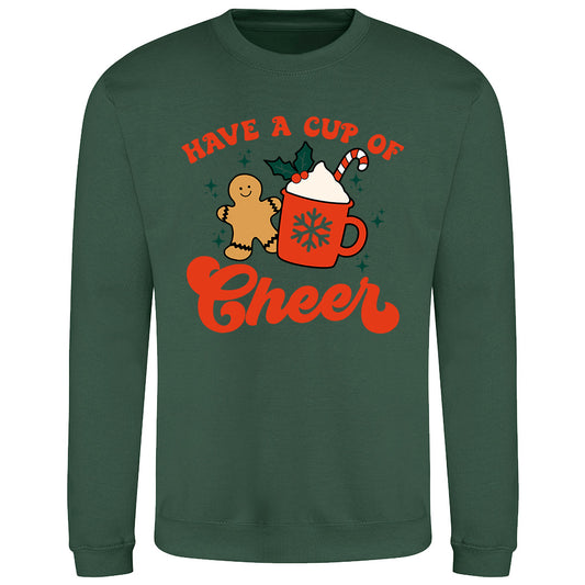 Cup of Cheer Holiday  Sweatshirt