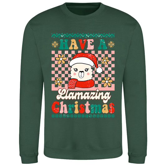 Llamazing Xmas  Sweatshirt