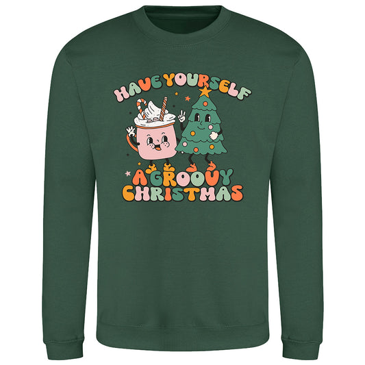 Groovy Xmas  Sweatshirt