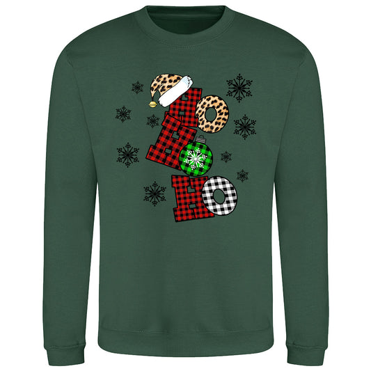 Ho Ho Ho Christmas  Sweatshirt
