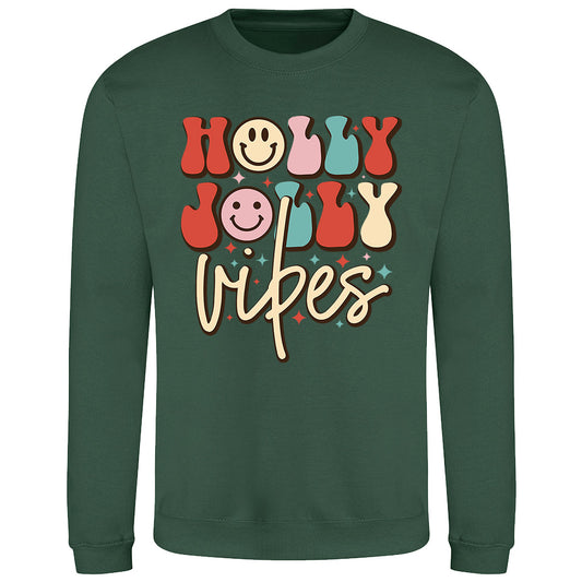 Holly Jolly Vibes  Sweatshirt