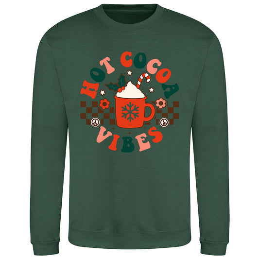 Hot Cocoa Vibes  Sweatshirt