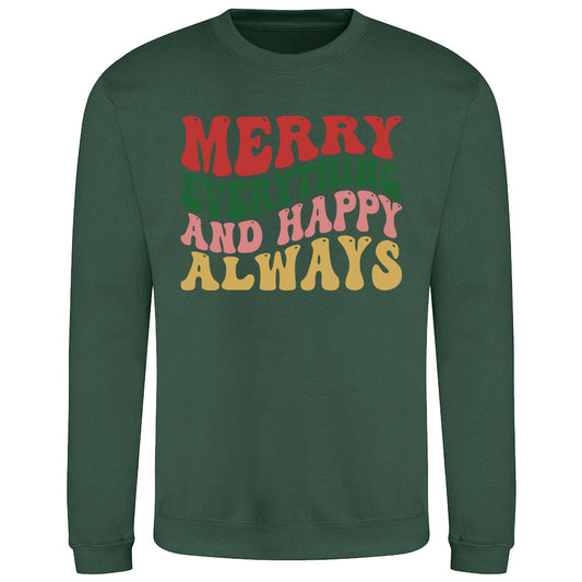 Merry Everything  Sweatshirt