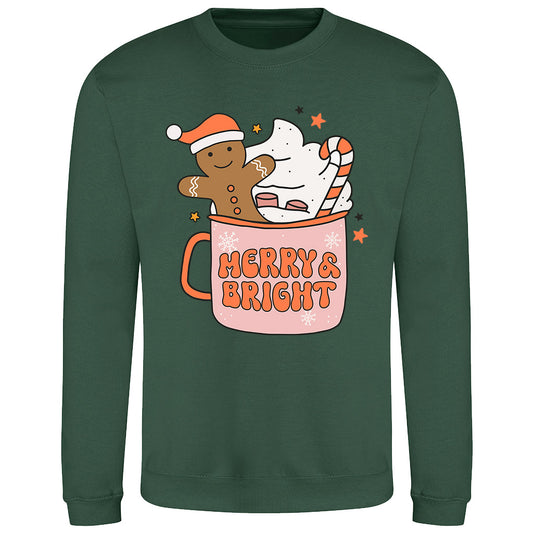 Merry & Bright Christmas   Sweatshirt