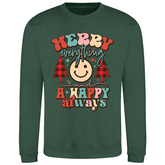 Merry Everything  Sweatshirt