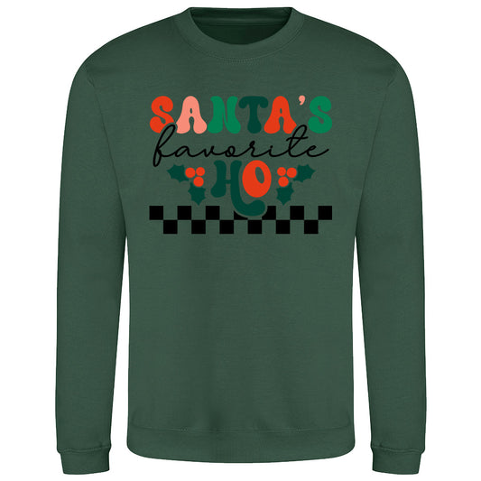 Santa's Ho Holiday  Sweatshirt