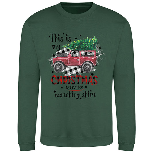 Festive Christmas Truck  Sweatshirt