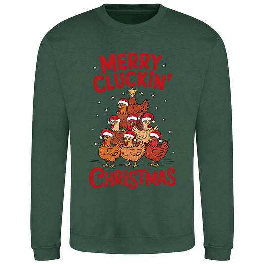 Merry Cluckin' Christmas  Sweatshirt