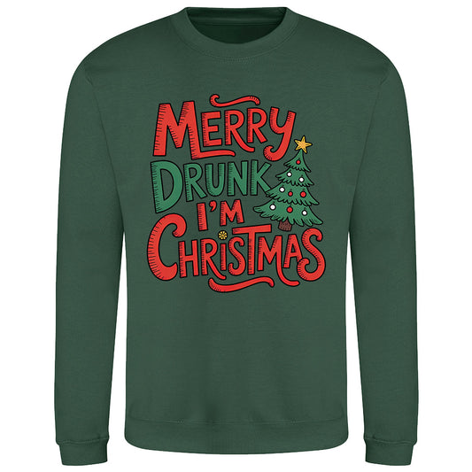 Merry Drunk Xmas  Sweatshirt