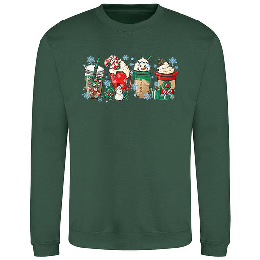 Festive Drinks  Sweatshirt