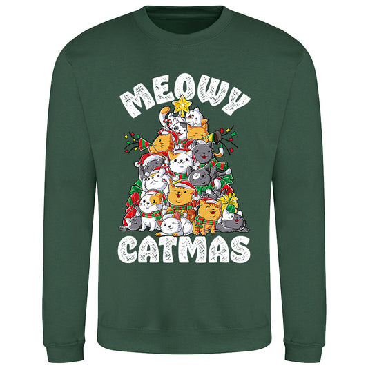 Meowy Catmas  Sweatshirt