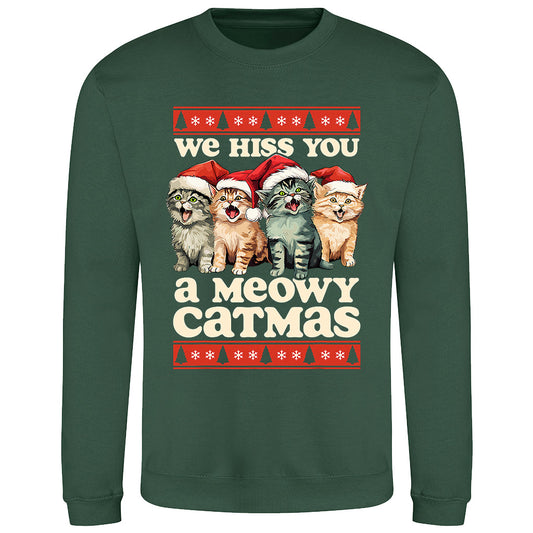 Meowy Catmas  Sweatshirt