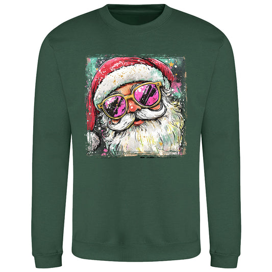 Cool Santa  Design Sweatshirt