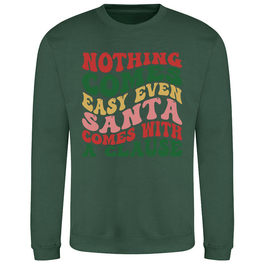 Santa Clause Retro  Sweatshirt