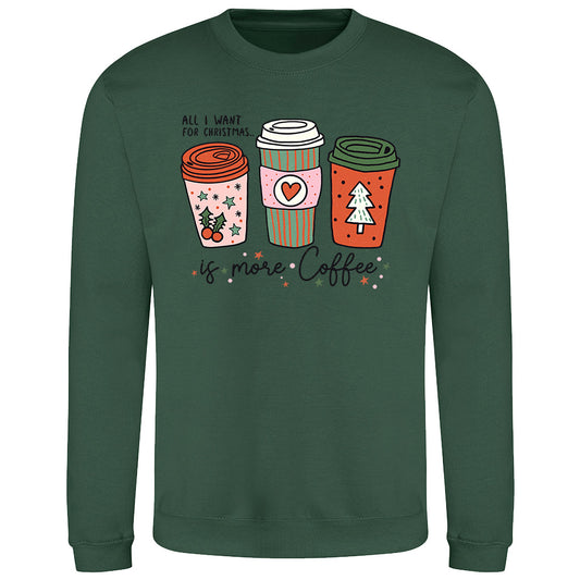 Festive Coffee Lover  Sweatshirt