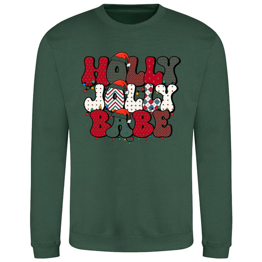 Holly Jolly Babe  Sweatshirt