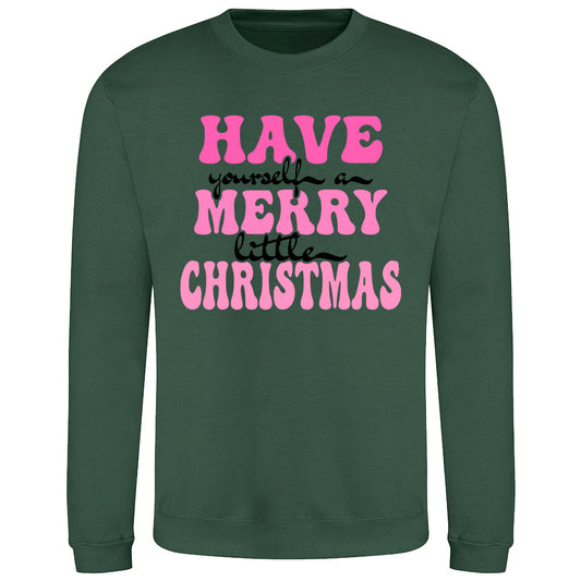 Retro Merry Christmas  Sweatshirt