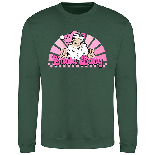 Santa Baby Vintage  Sweatshirt