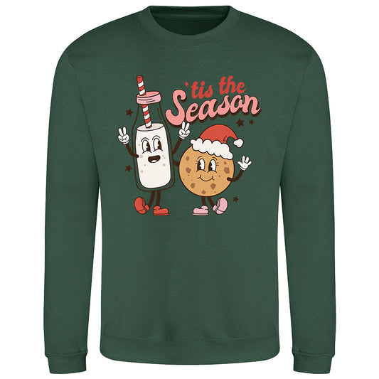 Festive Cookie & Milk  Sweatshirt