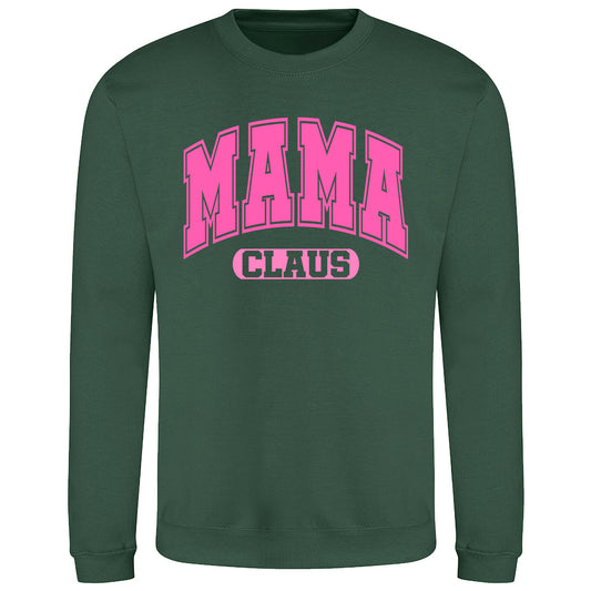 Mama Claus Retro  Sweatshirt