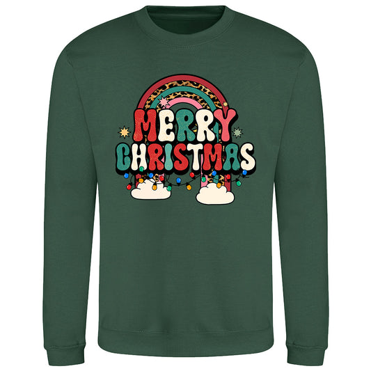 Retro Merry Christmas  Sweatshirt
