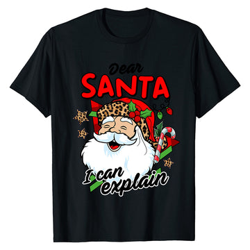 Santa 'I Can Explain'  T-Shirt